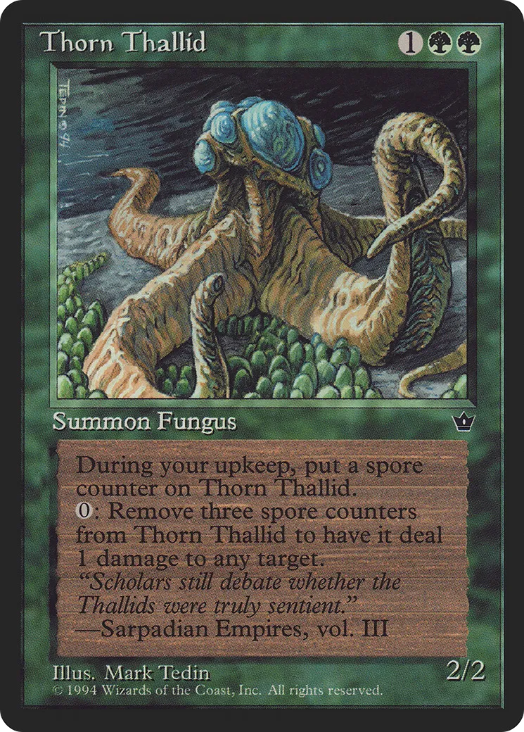 Thorn Thallid — Fallen Empires — Magic: The Gathering