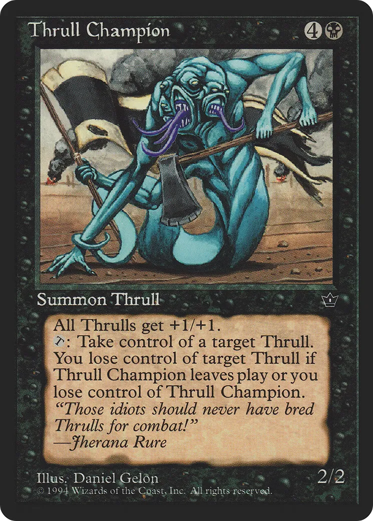 Thrull Champion — Fallen Empires — Magic: The Gathering