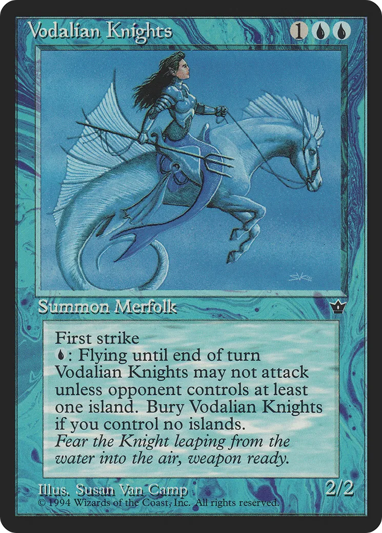 Vodalian Knights — Fallen Empires — Magic: The Gathering
