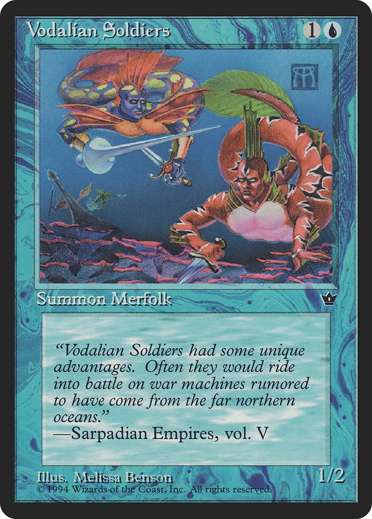 Soldats vodalians — Fallen Empires — Magic: The Gathering