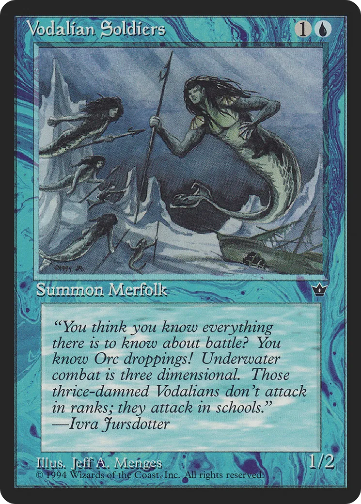 Soldats vodalians — Fallen Empires — Magic: The Gathering