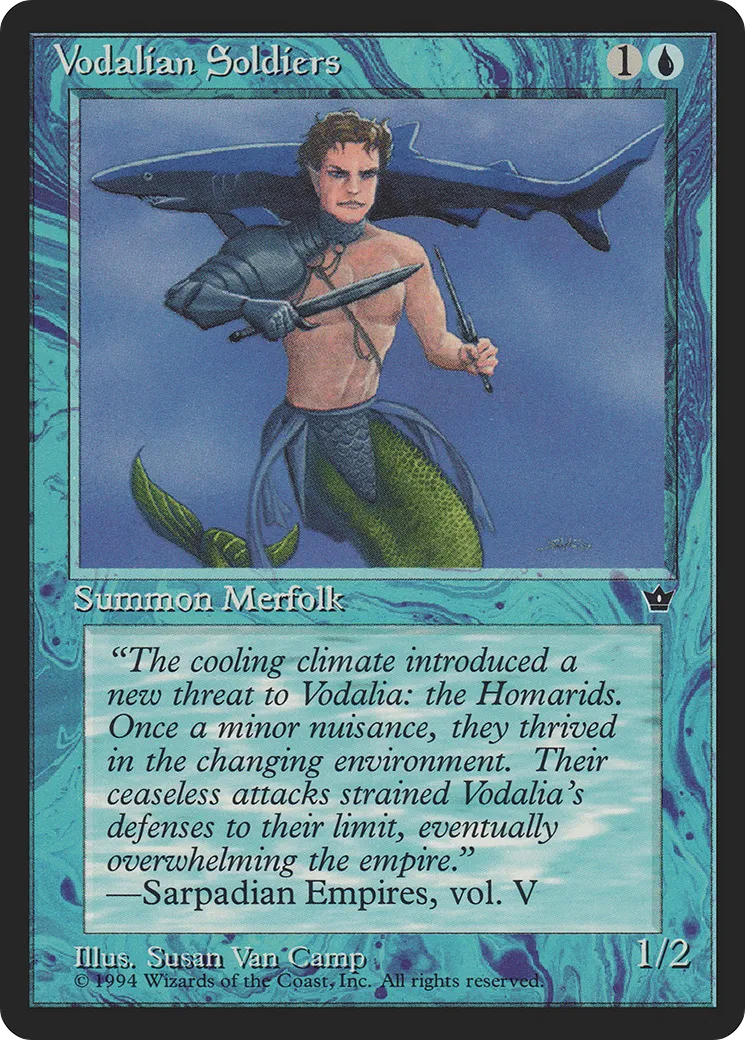 Soldats vodalians — Fallen Empires — Magic: The Gathering