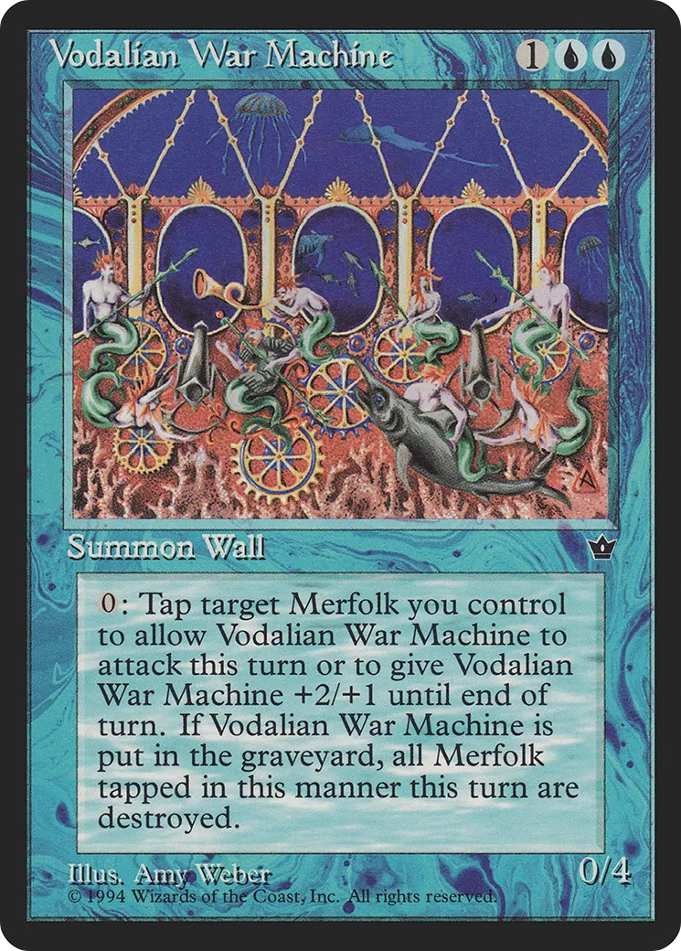 Vodalian War Machine — Fallen Empires — Magic: The Gathering