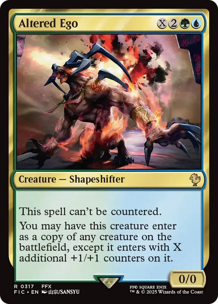 Ego altéré — Final Fantasy Commander — Magic: The Gathering