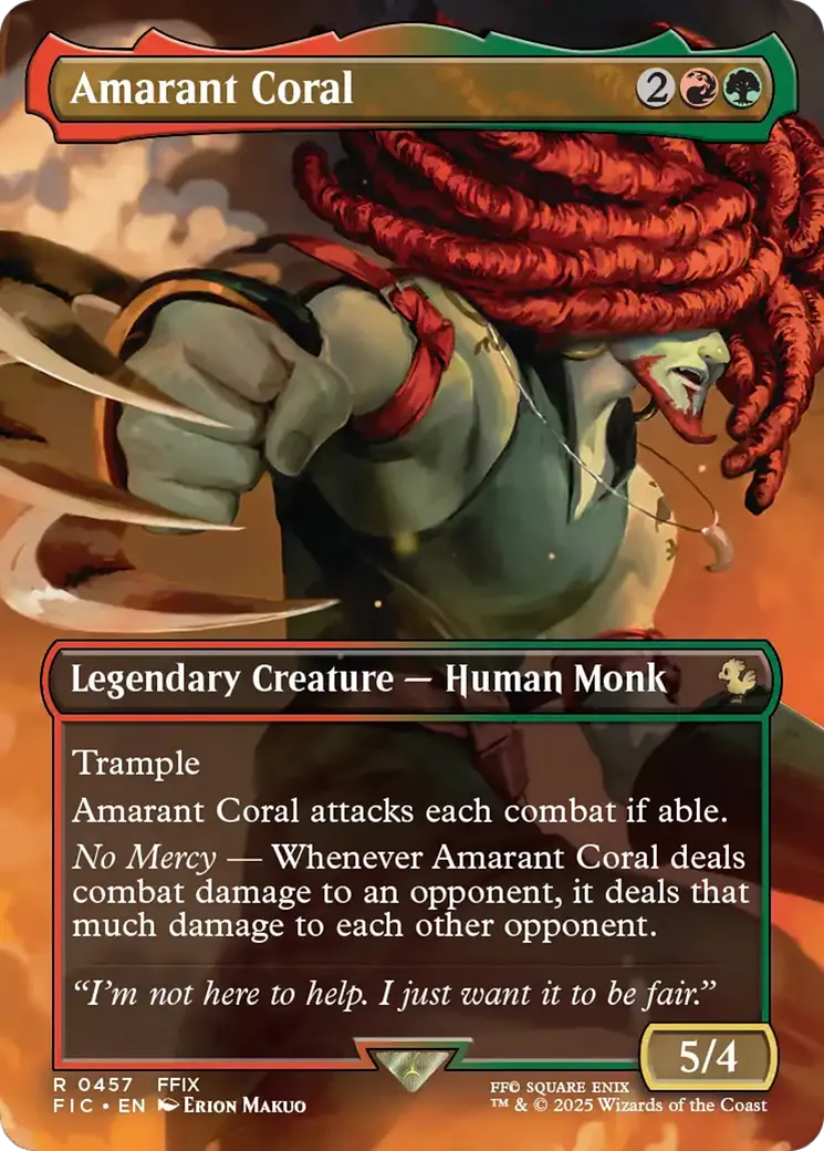 Amarant Coral — Final Fantasy Commander — Magic: The Gathering