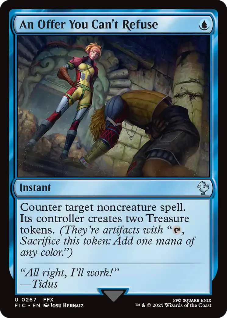 An Offer You Can't Refuse — Final Fantasy Commander — Magic: The Gathering
