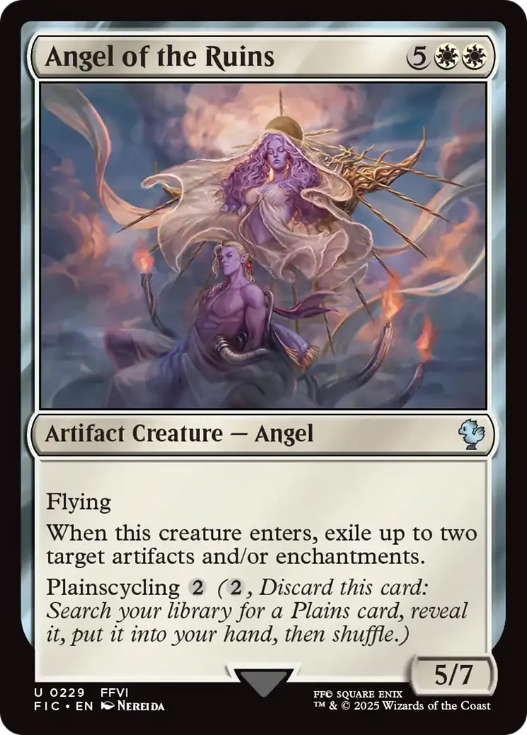 Ange des ruines — Final Fantasy Commander — Magic: The Gathering