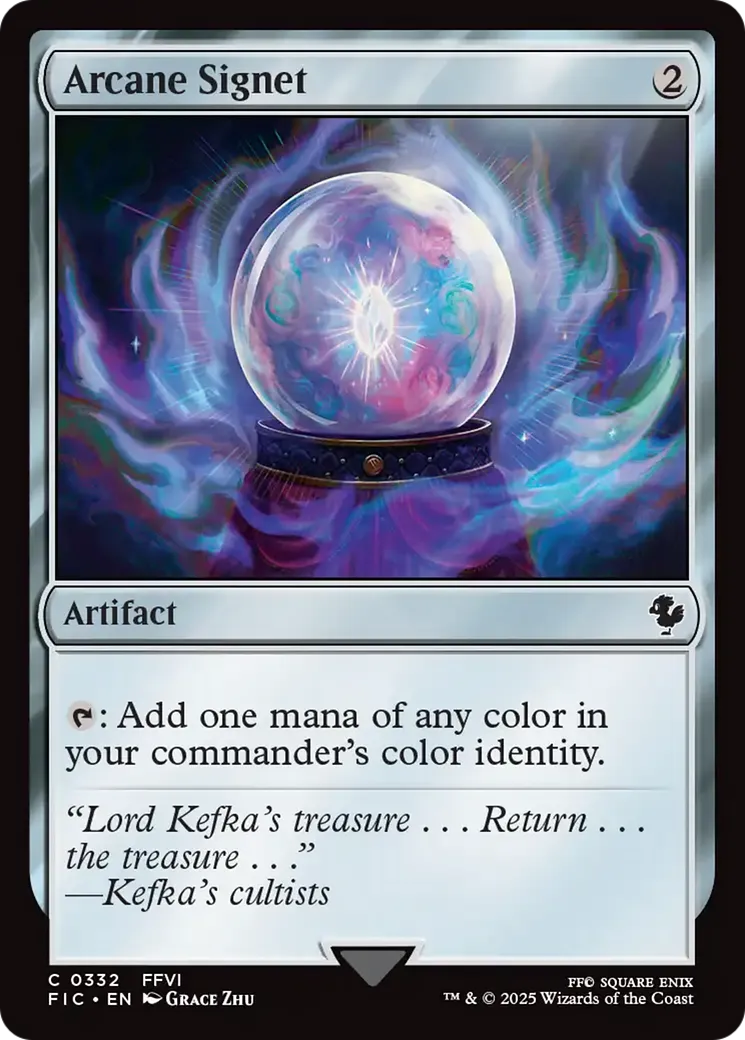 Arcane Signet — Final Fantasy Commander — Magic: The Gathering