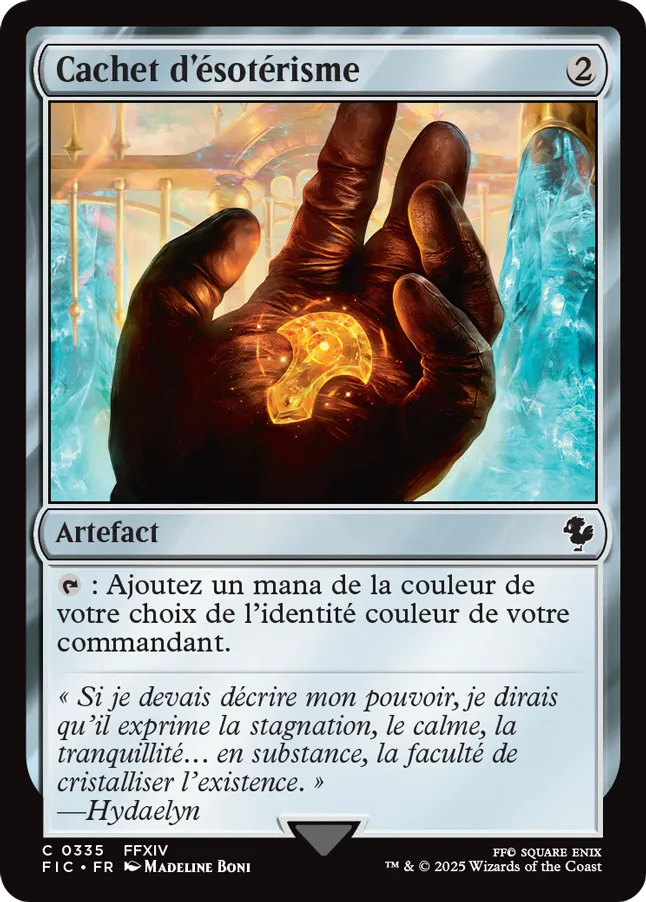 Cachet d'ésotérisme — Final Fantasy Commander — Magic: The Gathering