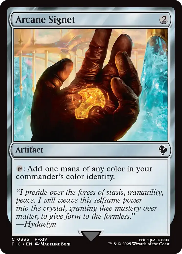 Arcane Signet — Final Fantasy Commander — Magic: The Gathering