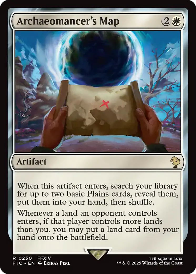Carte de l'archéomancien — Final Fantasy Commander — Magic: The Gathering