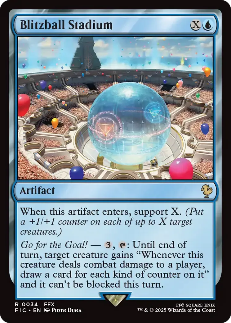 Stade de blitzball — Final Fantasy Commander — Magic: The Gathering