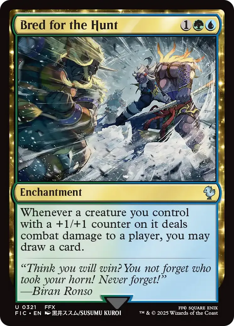 Bred for the Hunt — Final Fantasy Commander — Magic: The Gathering
