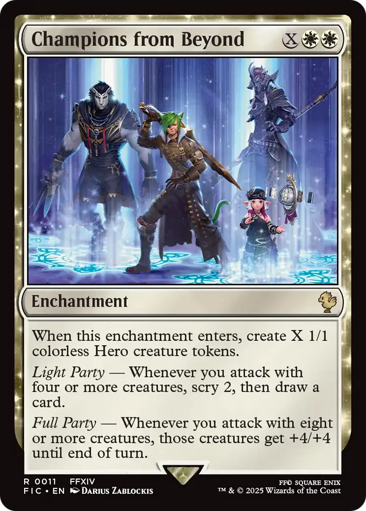 Héros d'un autre monde — Final Fantasy Commander — Magic: The Gathering