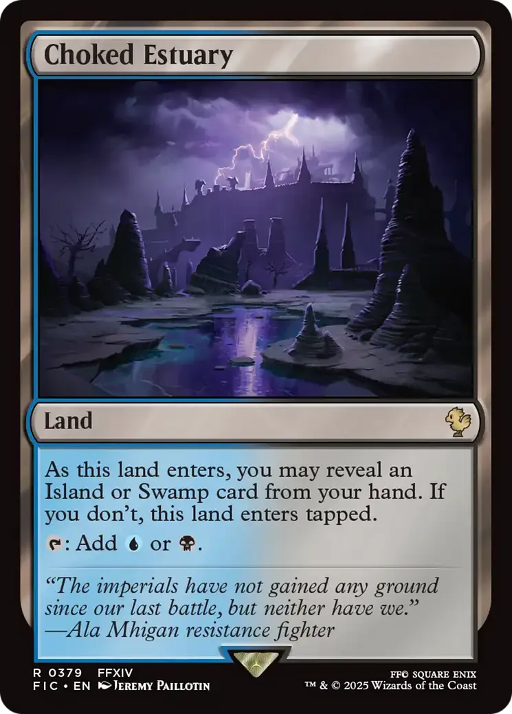 Estuaire asphyxié — Final Fantasy Commander — Magic: The Gathering