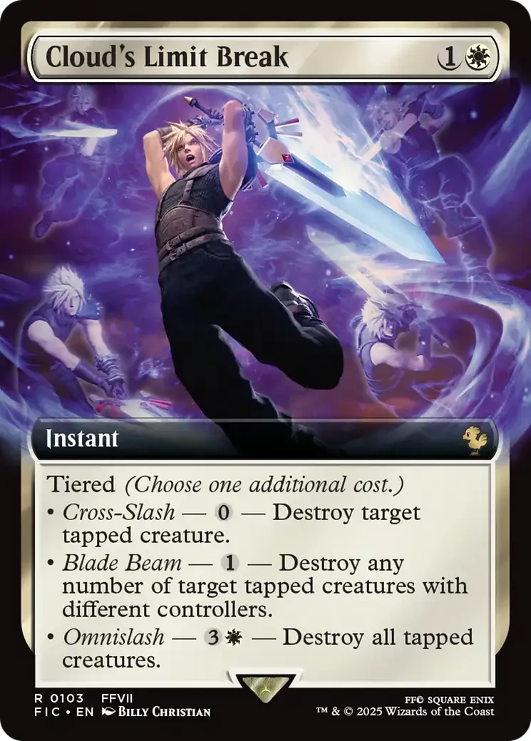 Cloud's Limit Break — Final Fantasy Commander — Magic: The Gathering