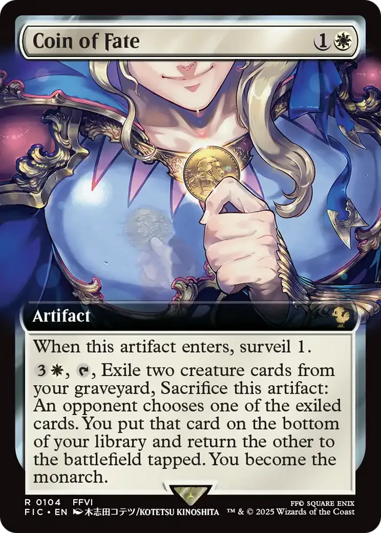 Pièce du destin — Final Fantasy Commander — Magic: The Gathering