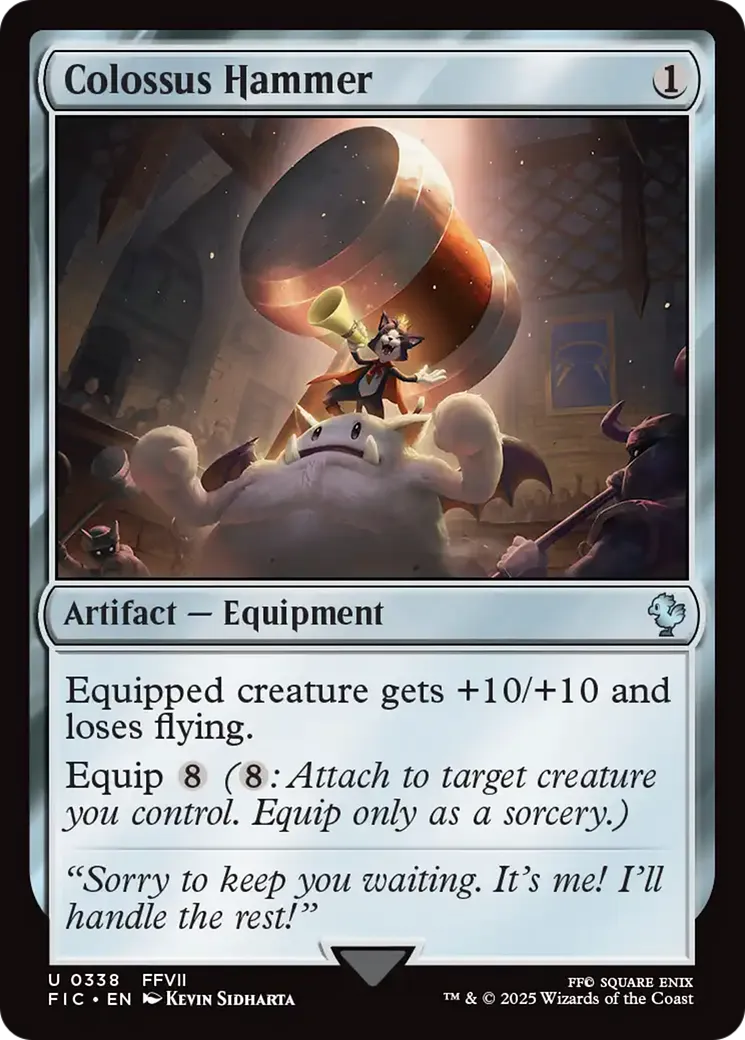 Colossus Hammer — Final Fantasy Commander — Magic: The Gathering