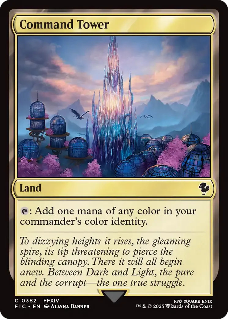 Tour de commandement — Final Fantasy Commander — Magic: The Gathering