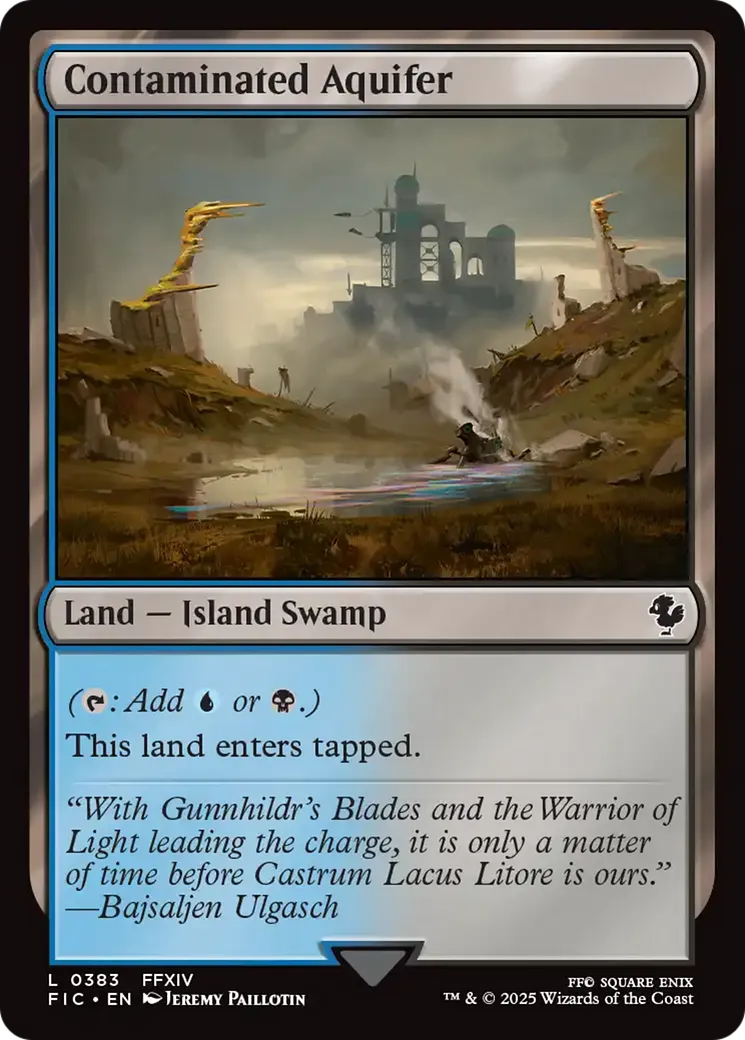 Aquifère contaminé — Final Fantasy Commander — Magic: The Gathering