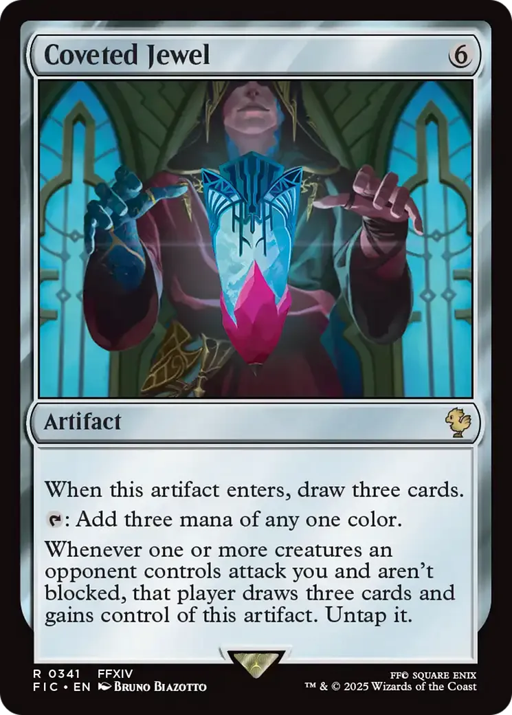 Coveted Jewel — Final Fantasy Commander — Magic: The Gathering