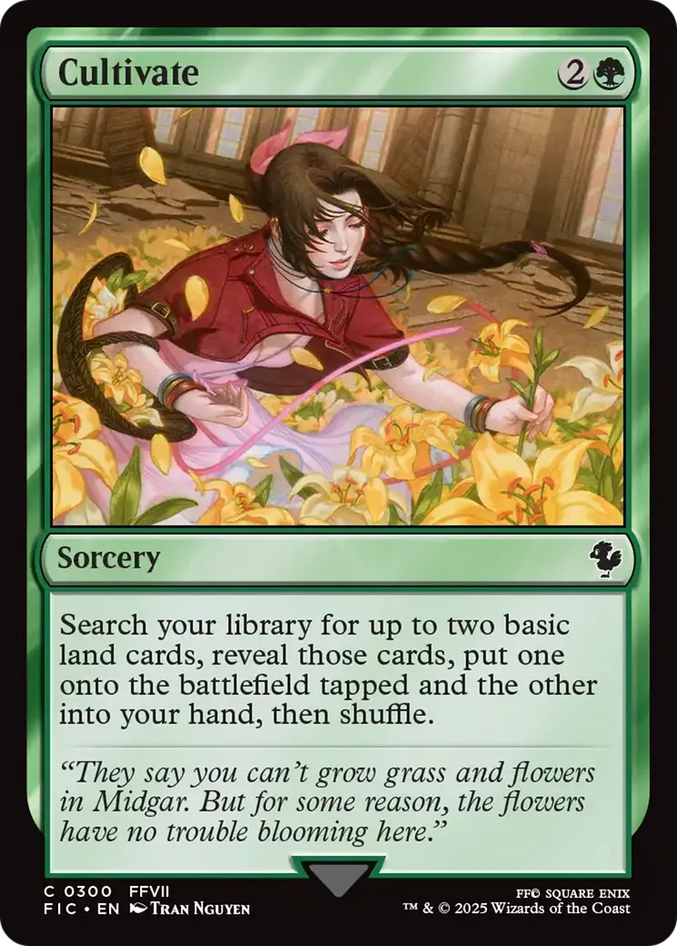 Cultivate — Final Fantasy Commander — Magic: The Gathering