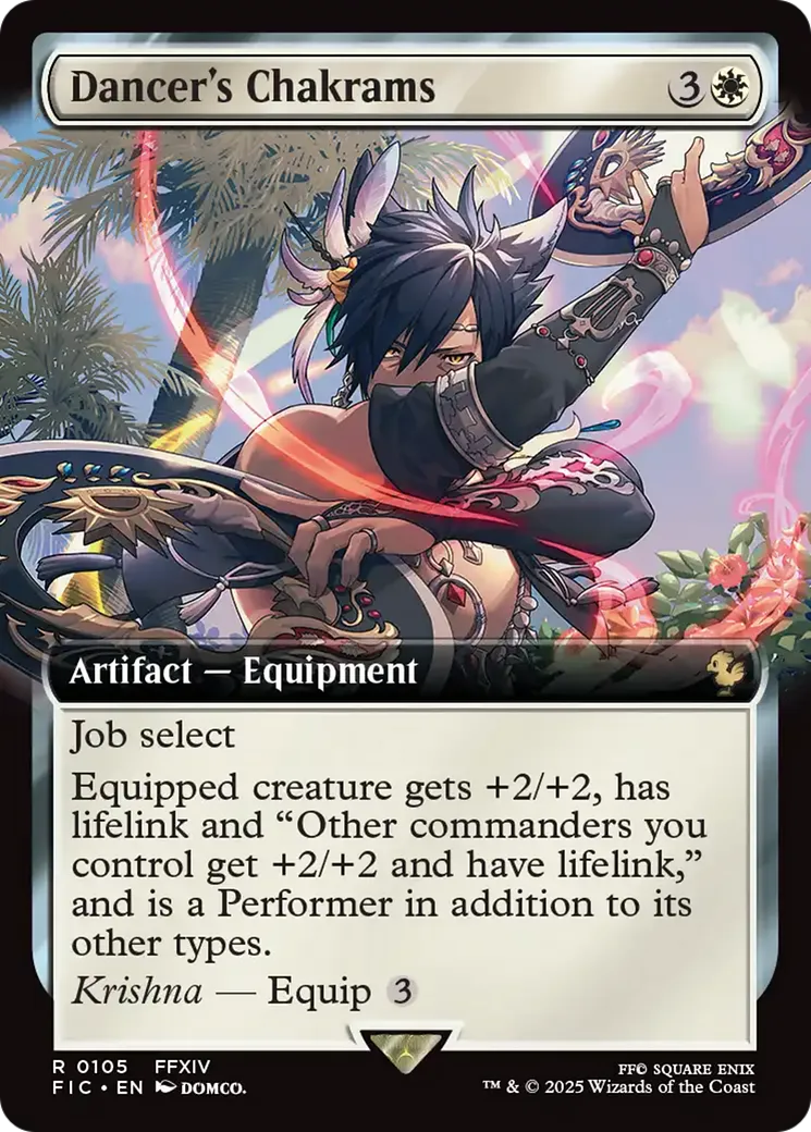 Chakrams de danseur — Final Fantasy Commander — Magic: The Gathering