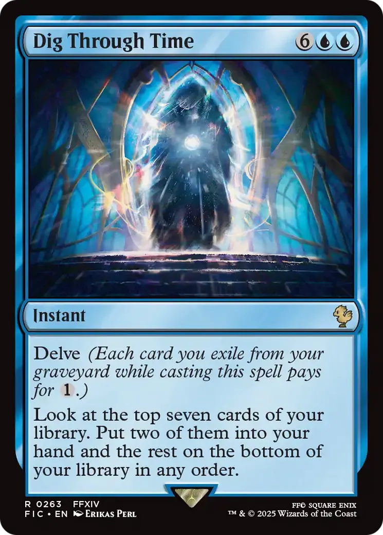 Fouille temporelle — Final Fantasy Commander — Magic: The Gathering