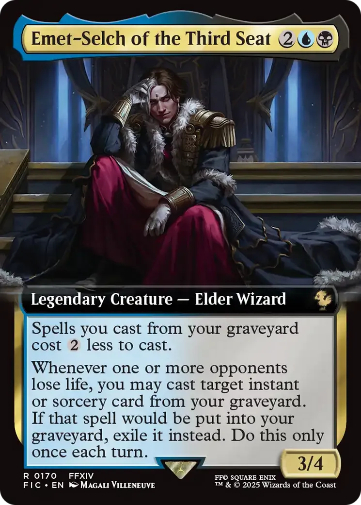 Emet-Selch of the Third Seat — Final Fantasy Commander — Magic: The Gathering