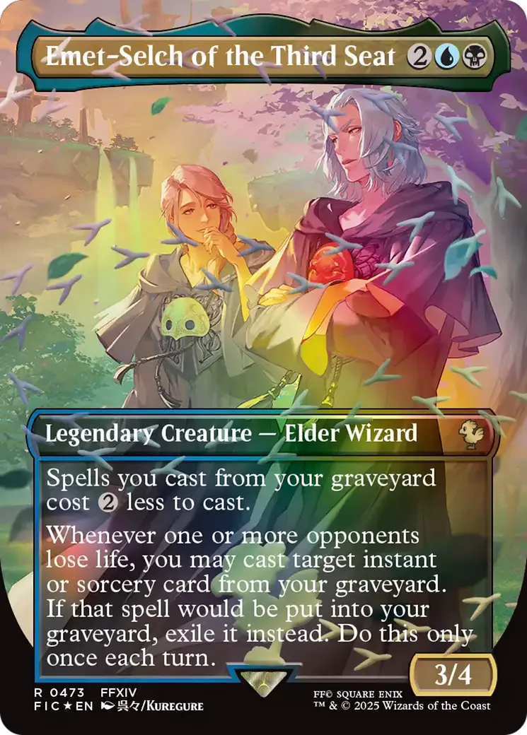 Emet-Selch of the Third Seat — Final Fantasy Commander — Magic: The Gathering