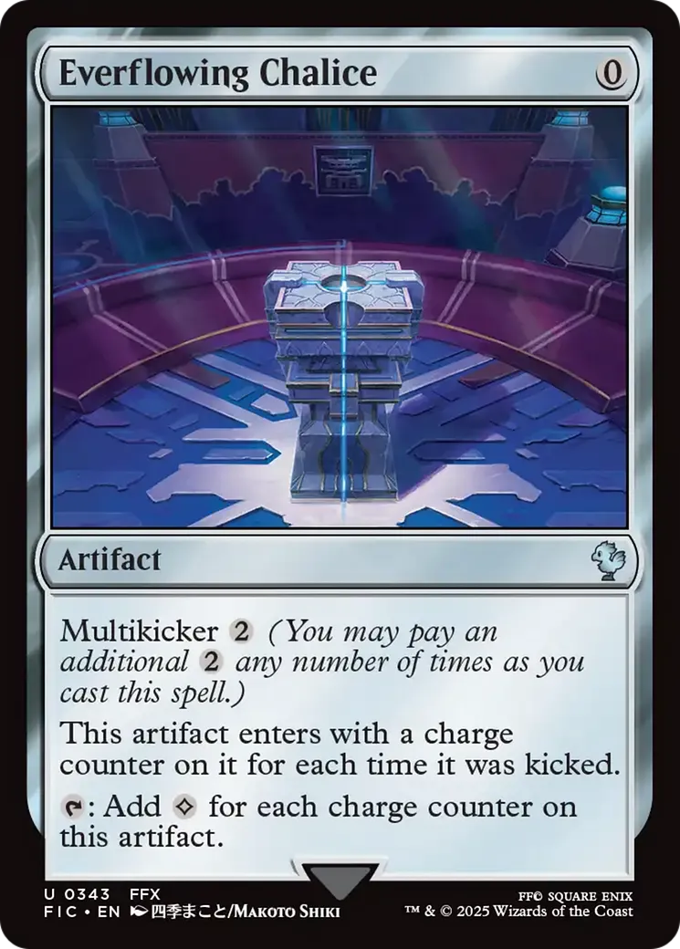 Everflowing Chalice — Final Fantasy Commander — Magic: The Gathering