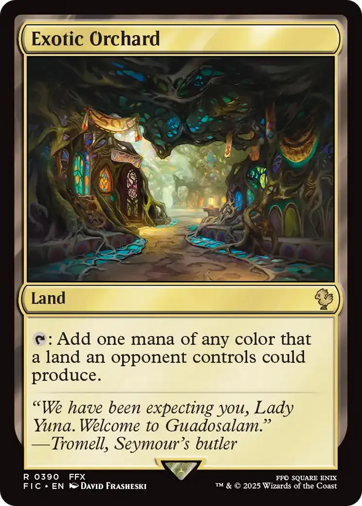 Exotic Orchard — Final Fantasy Commander — Magic: The Gathering