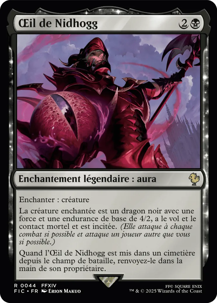 Œil de Nidhogg — Final Fantasy Commander — Magic: The Gathering