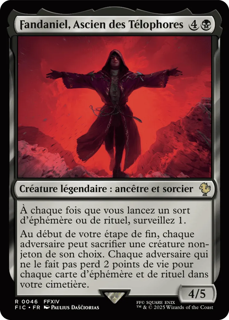Fandaniel, ascien télophore — Final Fantasy Commander — Magic: The Gathering