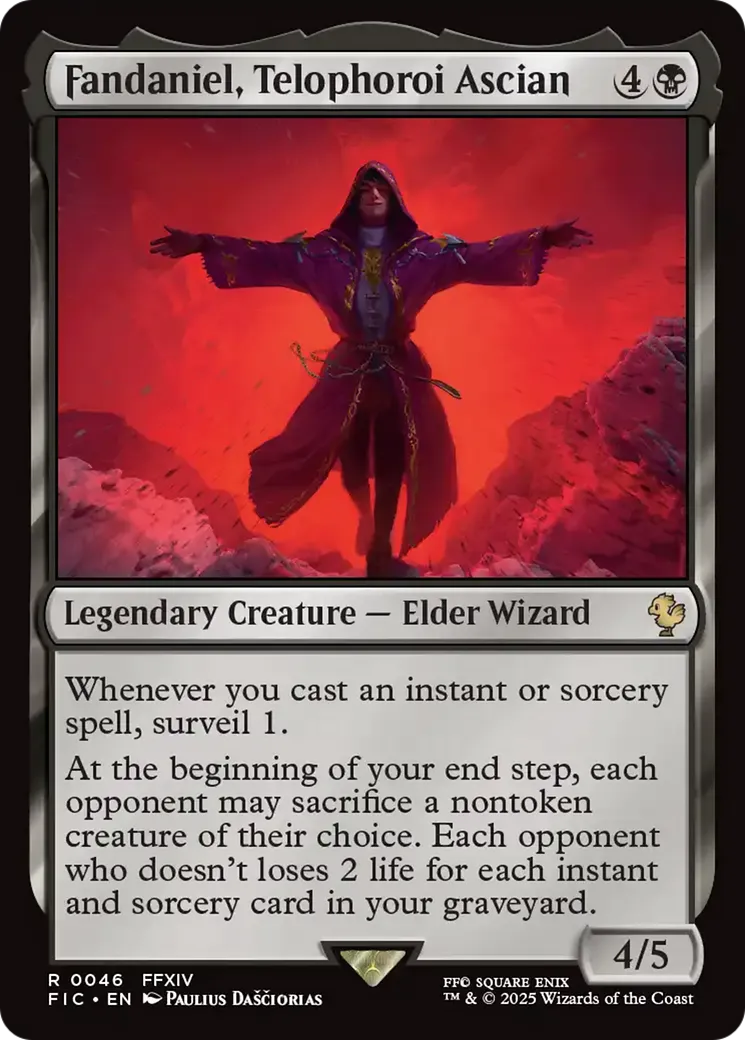 Fandaniel, ascien télophore — Final Fantasy Commander — Magic: The Gathering