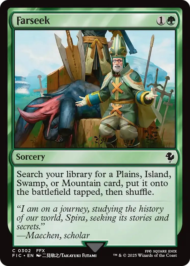 Farseek — Final Fantasy Commander — Magic: The Gathering