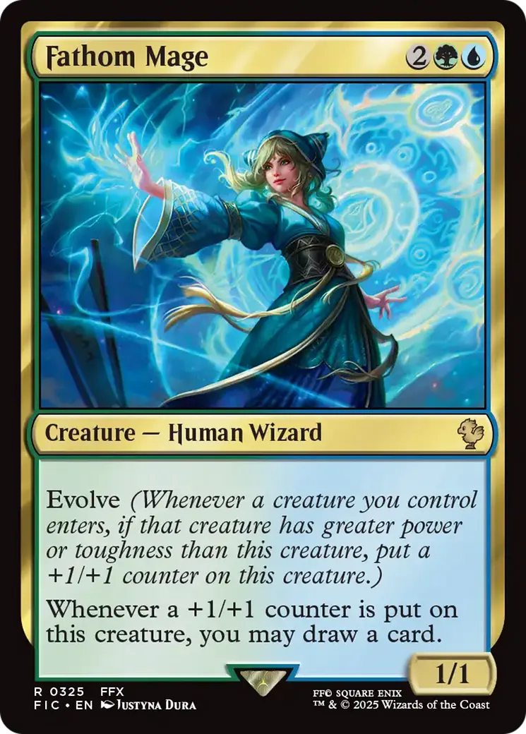 Mage des grands fonds — Final Fantasy Commander — Magic: The Gathering