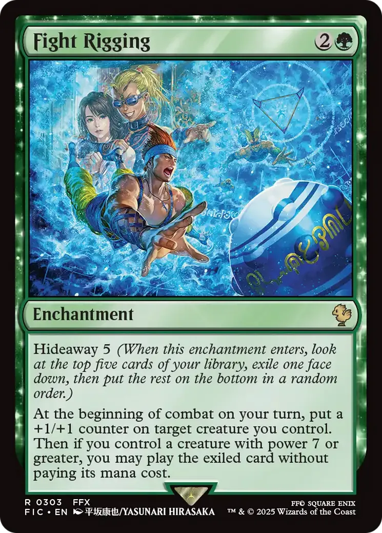 Fight Rigging — Final Fantasy Commander — Magic: The Gathering