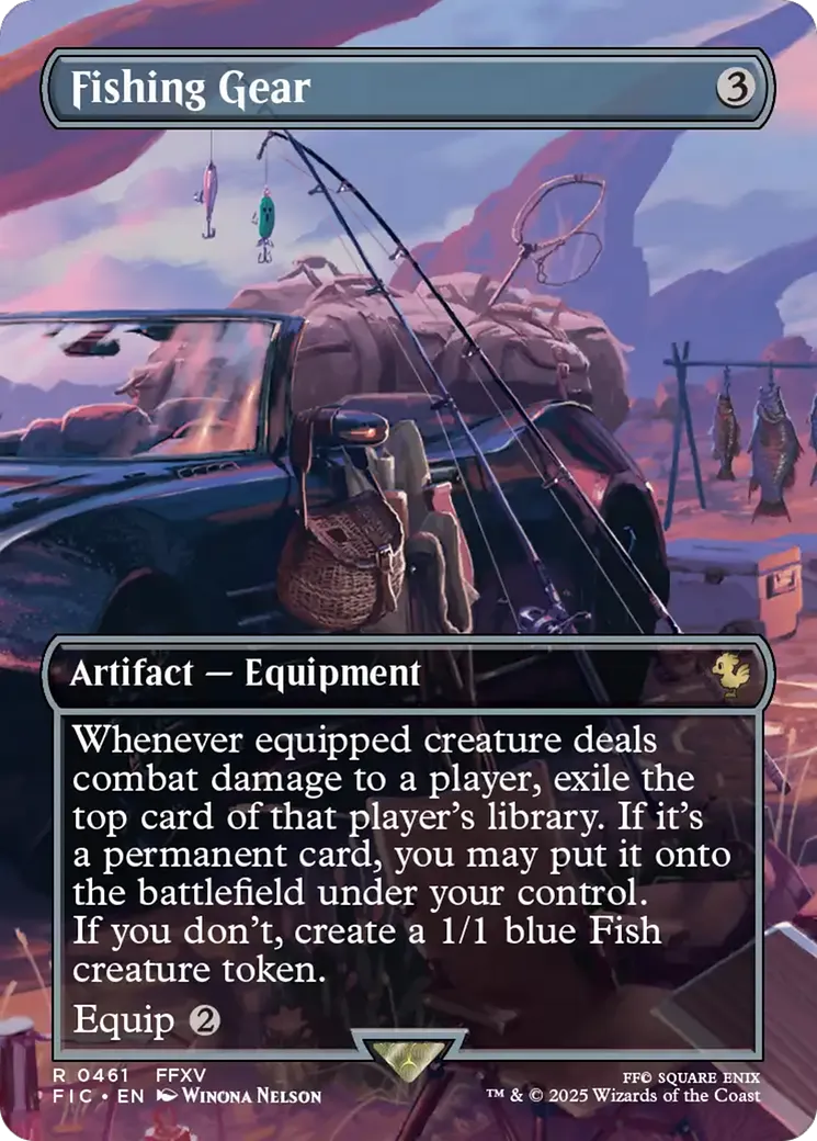 Fishing Gear — Final Fantasy Commander — Magic: The Gathering