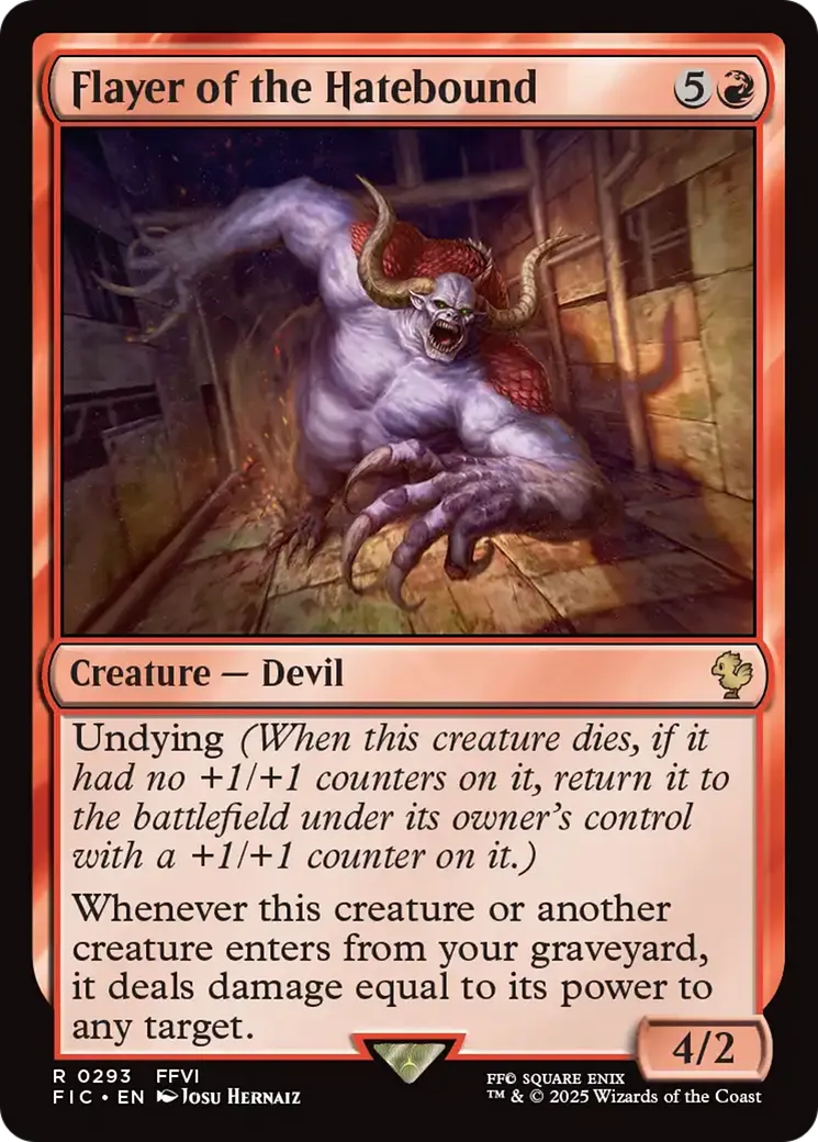 Flayer of the Hatebound — Final Fantasy Commander — Magic: The Gathering