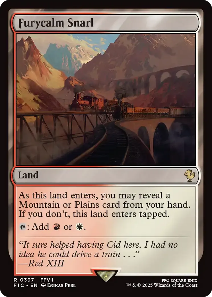 Furycalm Snarl — Final Fantasy Commander — Magic: The Gathering