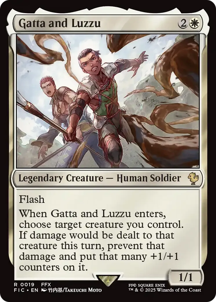 Gatta et Luzzu — Final Fantasy Commander — Magic: The Gathering
