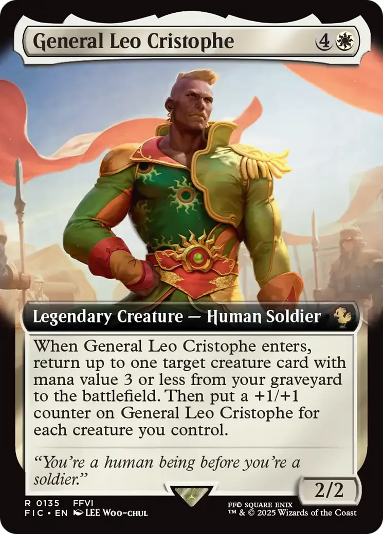 General Leo Cristophe — Final Fantasy Commander — Magic: The Gathering