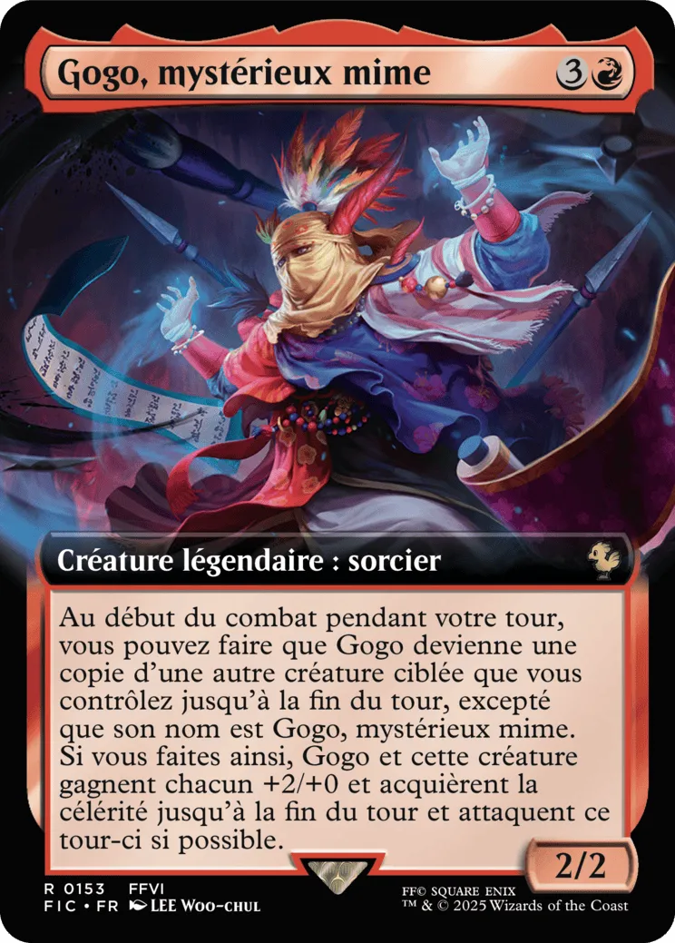 Gogo, mystérieux mime — Final Fantasy Commander — Magic: The Gathering