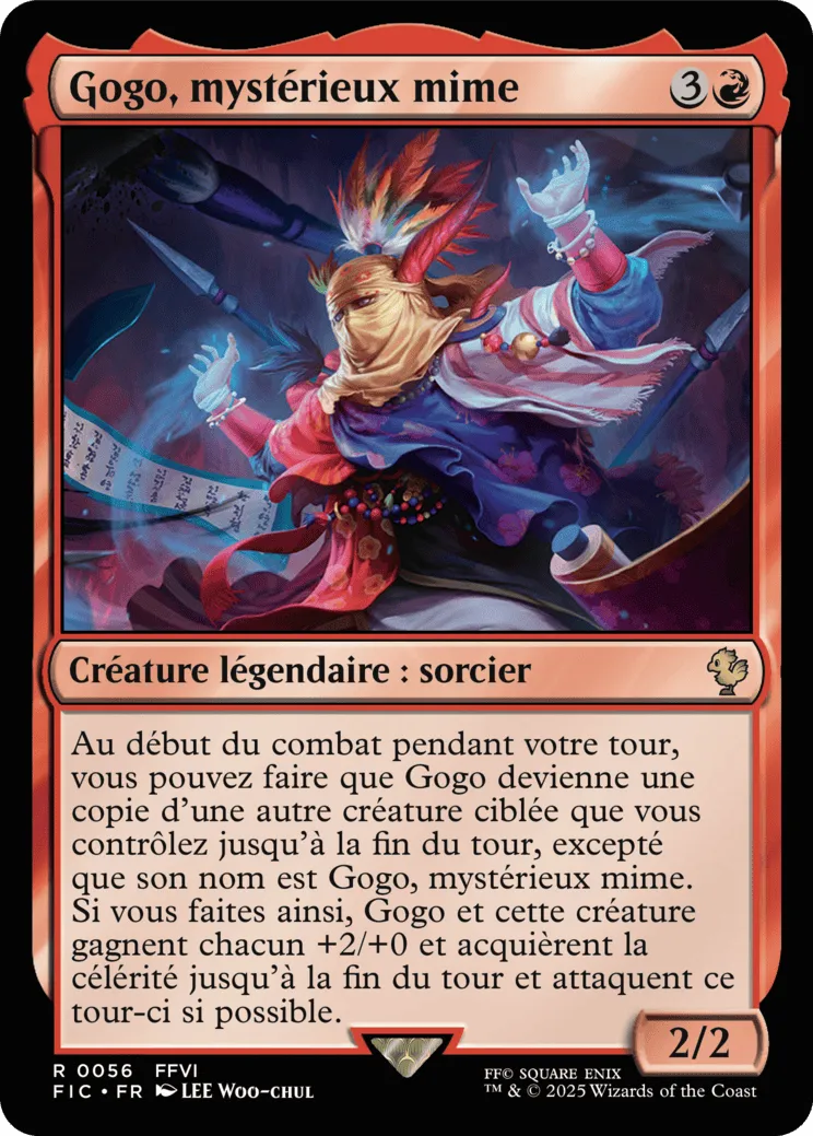 Gogo, mystérieux mime — Final Fantasy Commander — Magic: The Gathering