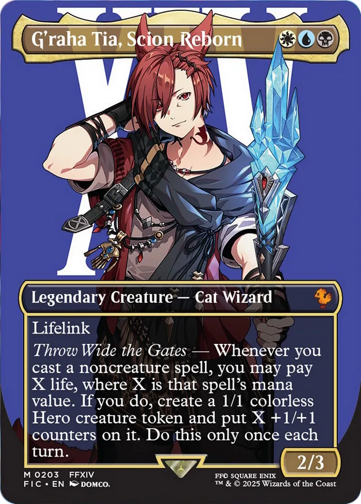 G'raha Tia, voyageur entre les dimensions — Final Fantasy Commander — Magic: The Gathering