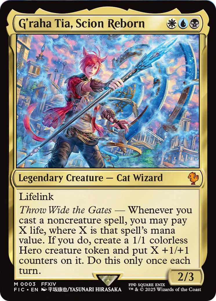 G'raha Tia, Scion Reborn — Final Fantasy Commander — Magic: The Gathering