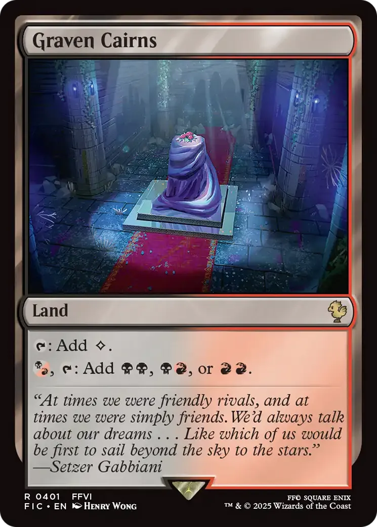 Cairns sculptés — Final Fantasy Commander — Magic: The Gathering