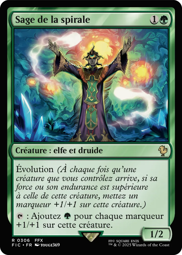 Sage de la spirale — Final Fantasy Commander — Magic: The Gathering