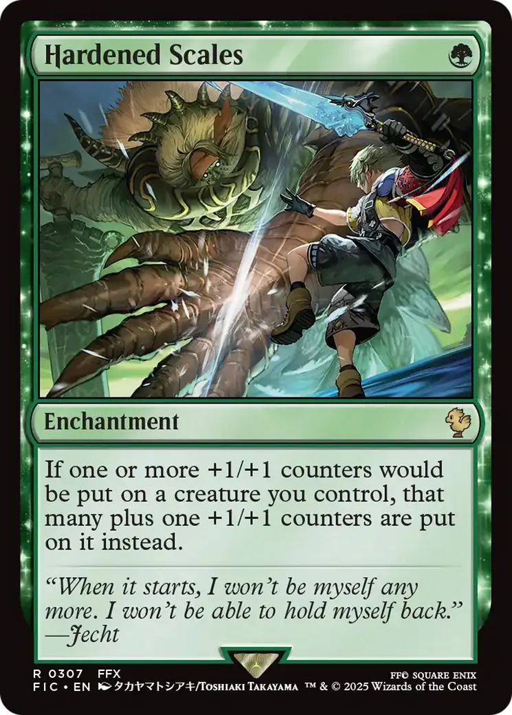 Hardened Scales — Final Fantasy Commander — Magic: The Gathering